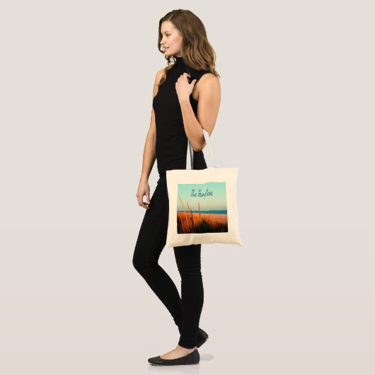 Tote Bag Hamptons Beach Long Island New York (Devant (modèle))