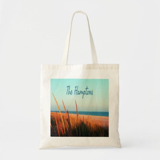 Tote Bag Hamptons Beach Long Island New York (Devant)