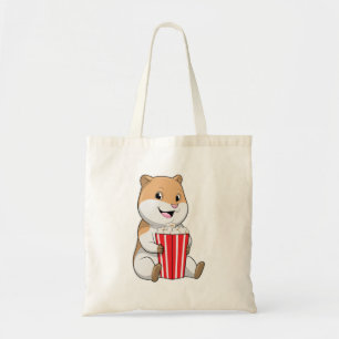 Tote Bag Hamster au cône de Popcorn