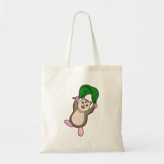 Tote Bag Hamster avec parachute (Devant)