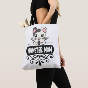 Tote Bag Hamster maman amoureux des animaux mignons