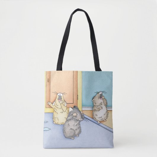 Tote Bag Hamsters endormis (Devant)