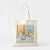 Tote Bag Hamsters endormis (Devant)