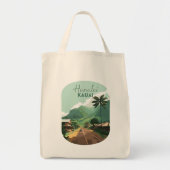 Tote Bag Hanalei Kauai Hawaii Bay Mounts Green (Devant)