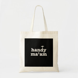 Tote Bag Handy Ma'am Outils Femme Travailleuse d'entretien