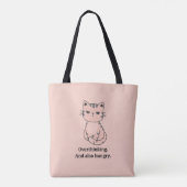 Tote Bag Hangry Cat (Dos)
