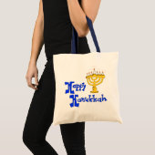 Tote Bag Hanoukka heureux (Devant (produit))