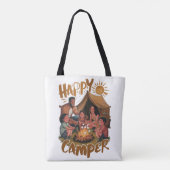 Tote Bag Happy Camper Toddler T-shirt (5) (Dos)