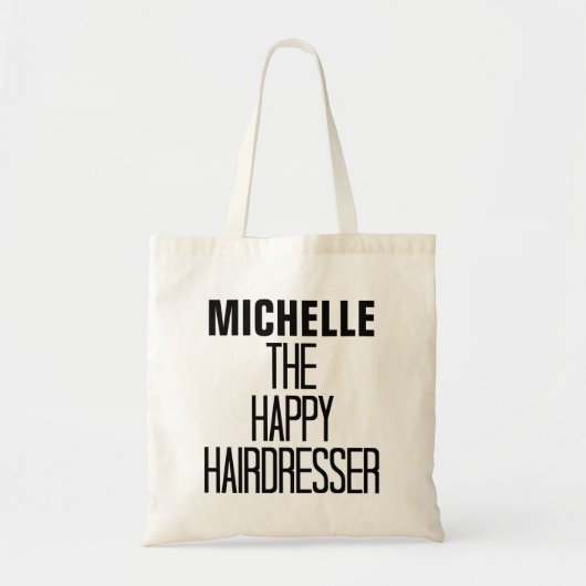Tote Bag Happy Coiffeur Rhyme (Devant)