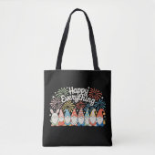 Tote Bag Happy Everything Gnomes All Year Every Holiday (Devant)