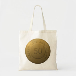 Tote Bag Happy golden wedding anniversary