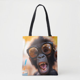 Tote Bag Happy Gorilla