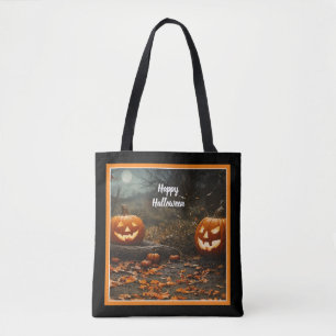 Tote Bag Happy Halloween Night Collection