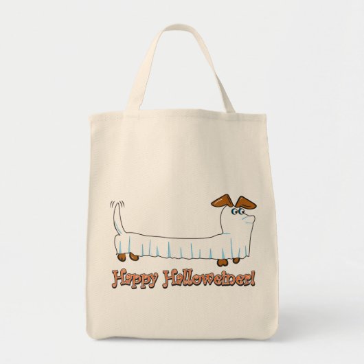Tote Bag Happy-Halloweiner (Devant)