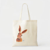 Tote Bag Happy Hare ' Jim Jam' par Shirley MacArthur (Devant)