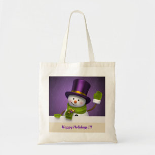 Tote Bag Happy Holidays Sag 2