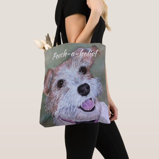 TOTE BAG HAPPY JACK RUSSELL (De près)