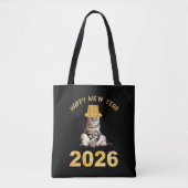 Tote Bag Happy Mew Year 2026 (Devant)