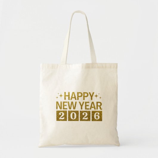 Tote Bag Happy New Year 2026 (Devant)