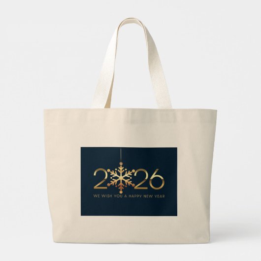 Tote Bag-Happy New Year 2026  (Achterkant)