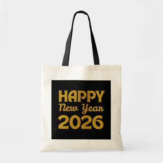 Tote Bag Happy New Year 2026 (Devant)