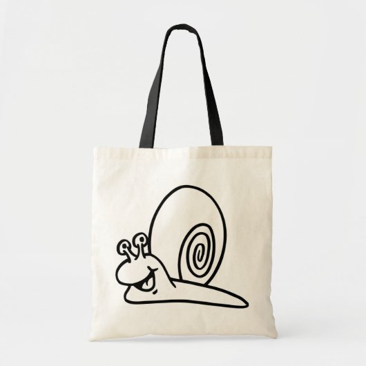Tote Bag Happy Snail Bag (Devant)