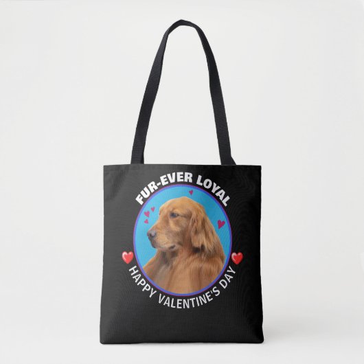 Tote Bag Happy Valentine's day (Devant)