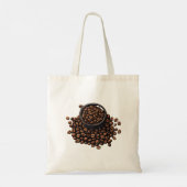 Tote Bag Haricots de café dans un bol (Dos)