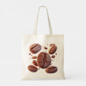 Tote Bag Haricots de café volants (Dos)