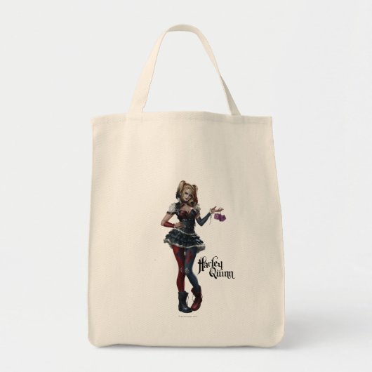 Tote Bag Harley Quinn Avec Dice Fuzzy (Devant)