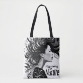 Tote Bag Harmonie Avec La Nature (Devant)