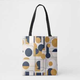 Tote Bag Harmonie circulaire moderne Fourre-tout