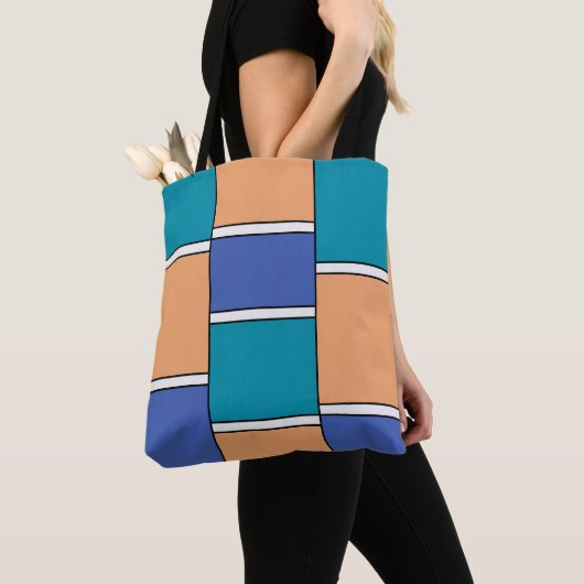 Tote Bag Harmonie des couleurs (De près)