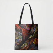 Tote Bag Harmonie des couleurs Art Abstrait (Devant)