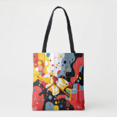 Tote Bag Harmonie en mouvement (Devant)