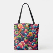 Tote Bag Harmonie fruitée : Symphonie de la générosité de l (Dos)