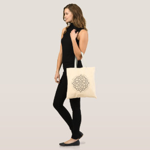 Tote Bag Harmonie Infinie : Art du Symbole Mandala Celtique