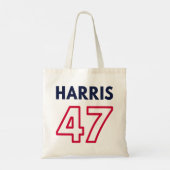 Tote Bag Harris 47 III - Kamala Harris Pour Président (Dos)