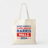 Tote Bag Harris Walz 2024 Rendre l'Amérique à nouveau conce (Dos)