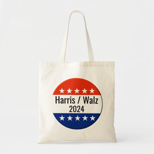 Tote Bag Harris Walz Élection 2024 (Devant)