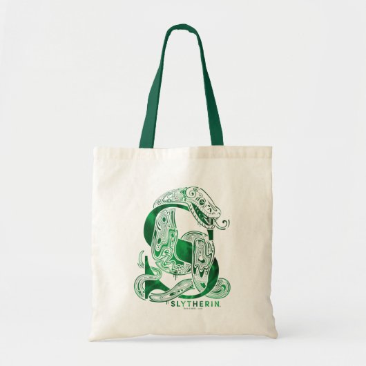 Tote Bag Harry Potter | Aguamenti Graphique SLYTHERIN™ (Devant)