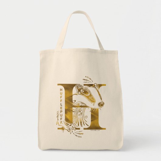 Tote Bag Harry Potter | Aguamenti HUFFLEPUFF™ Graphic (Devant)