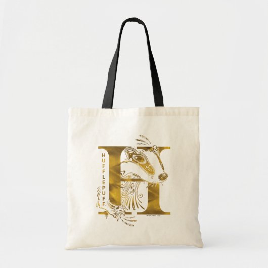 Tote Bag Harry Potter | Aguamenti HUFFLEPUFF™ Graphique (Devant)