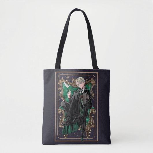 Tote Bag HARRY POTTER™ | Anime Draco Malfoy Assis (Devant)