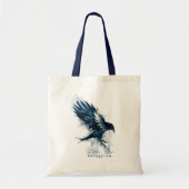 Tote Bag Harry Potter | Aquarelle RAVENCLAW™ Raven (Devant)