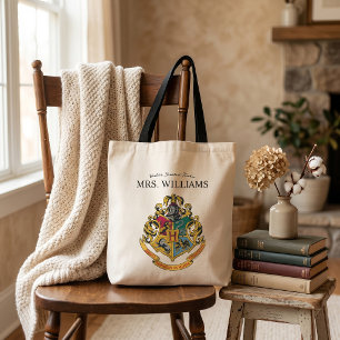 Tote Bag Harry Potter Armoiries de Poudlard Enseignant Pe