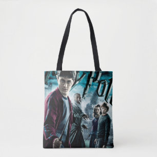 Tote Bag Harry Potter avec Dumbledore Ron et Hermione 1