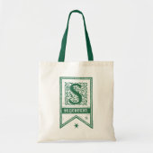 Tote Bag Harry Potter | Bannière du monogramme de Serpentar (Devant)