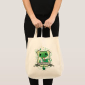 Tote Bag Harry Potter | Blason charmant de SLYTHERIN™ (Devant (produit))