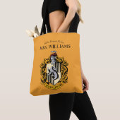 Tote Bag Harry Potter | Blason de Poufsouffle Professeur (De près)